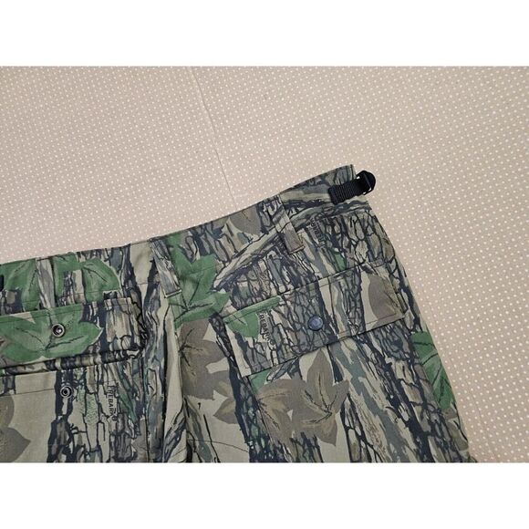 Winchester Camo Pants Mens Size XL Green Rebark Camouflage Cargo Snap Pockets - Picture 9 of 14